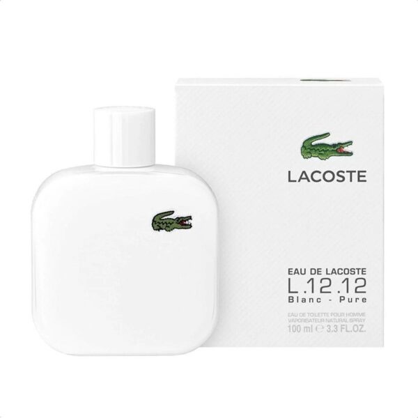 Lacoste L.12.12 Blanc White Eau de Toilette - Image 2